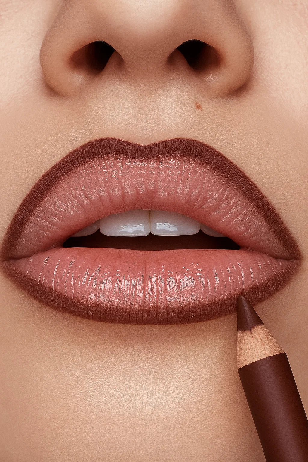 Dark Chocolate Eyeliner + Lip Liner